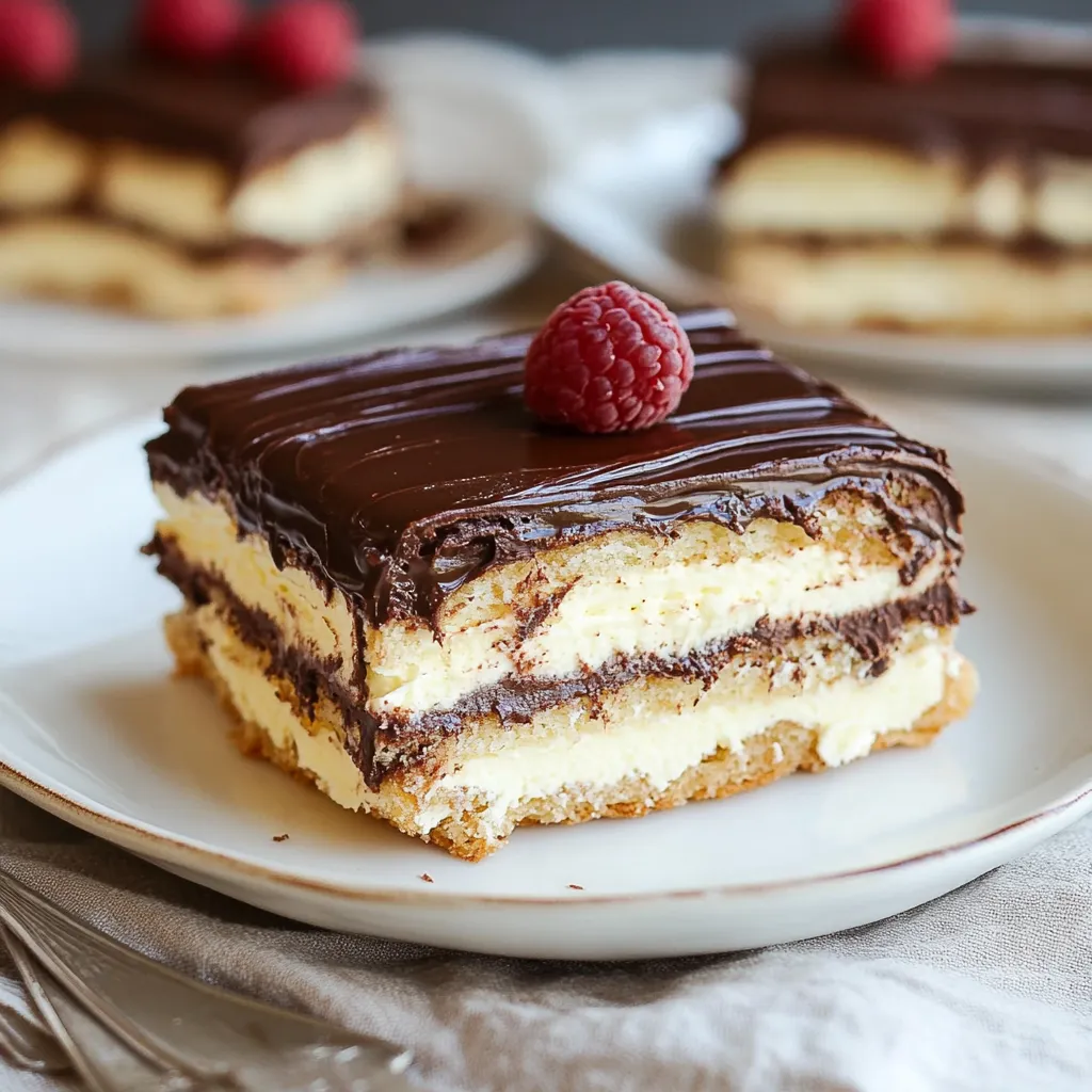 Chocolate Eclair Cake