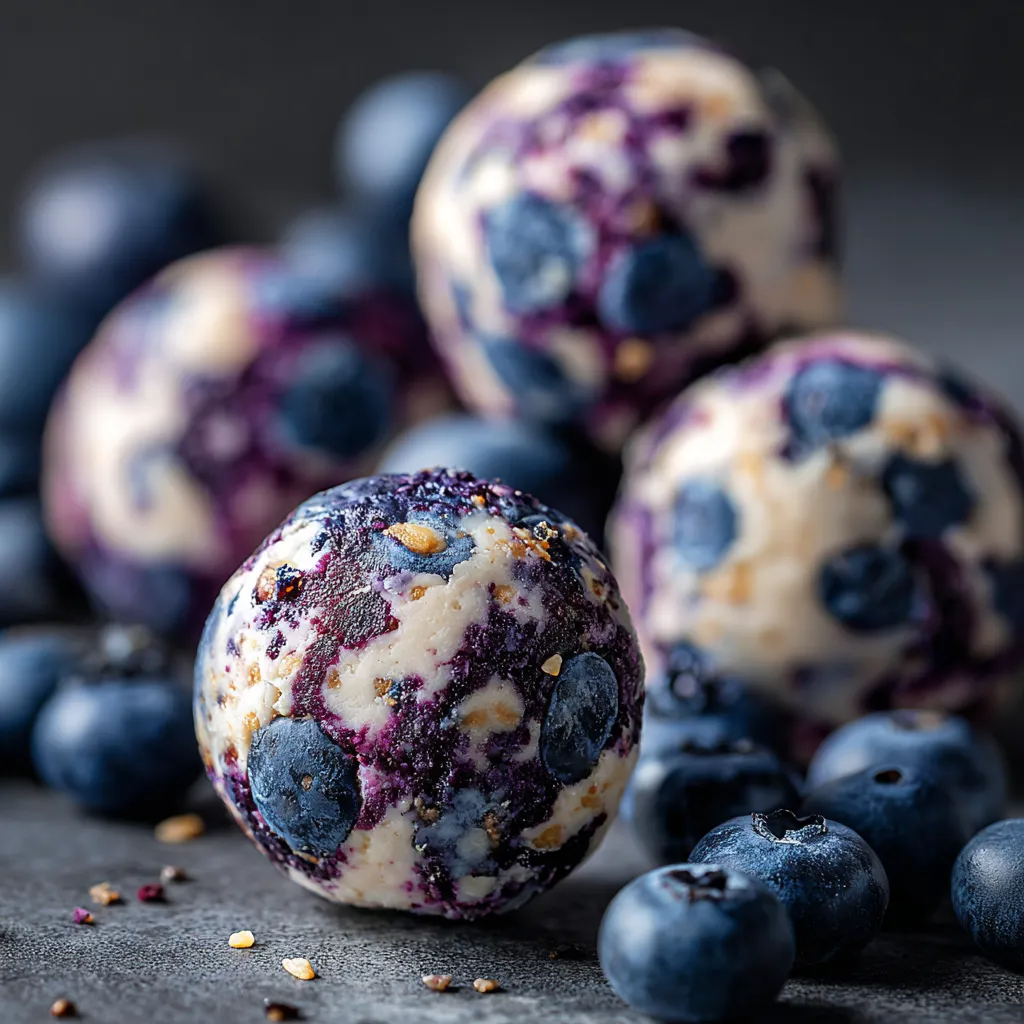 A blueberry and nuts candy.