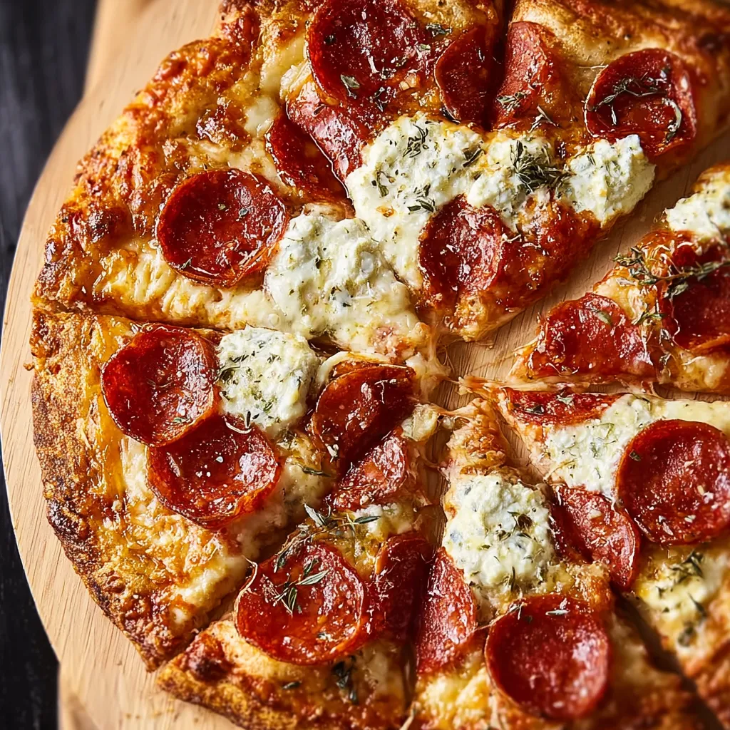 A slice of pepperoni pizza with cheese.