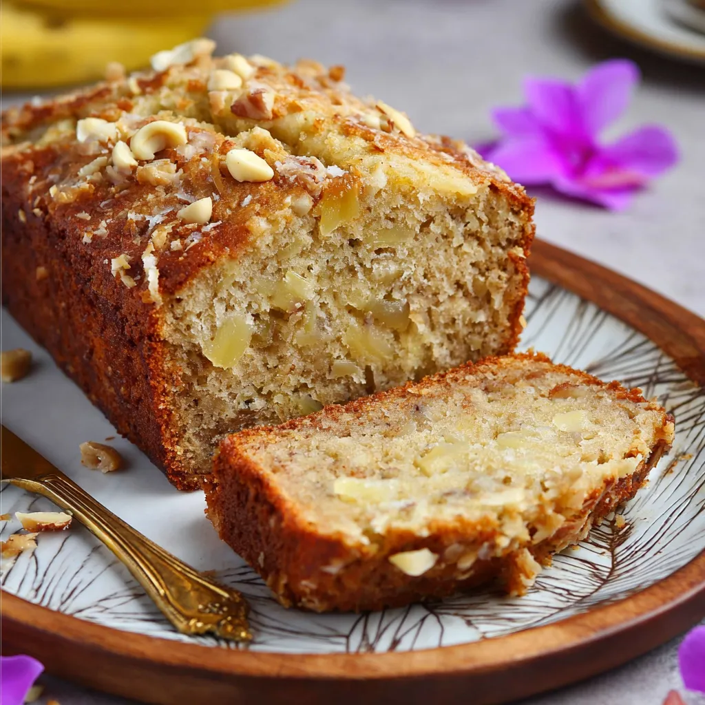 A slice of bread with nuts on top.