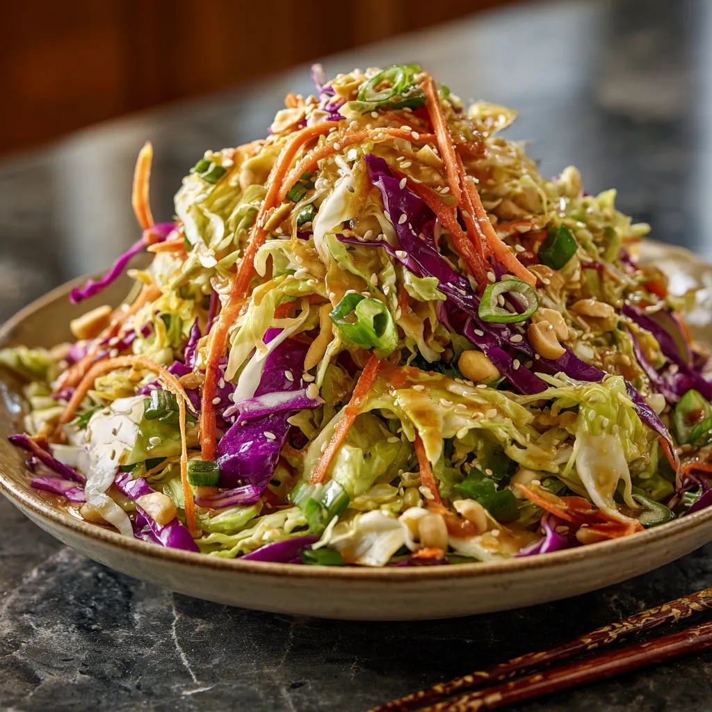 A plate of food with a fork and chopsticks.