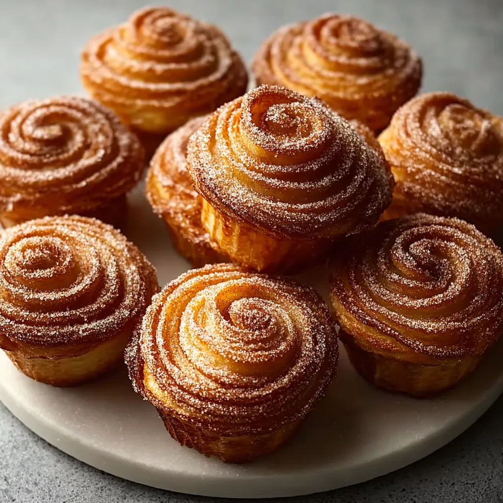 A plate of pastries with sugar on top.