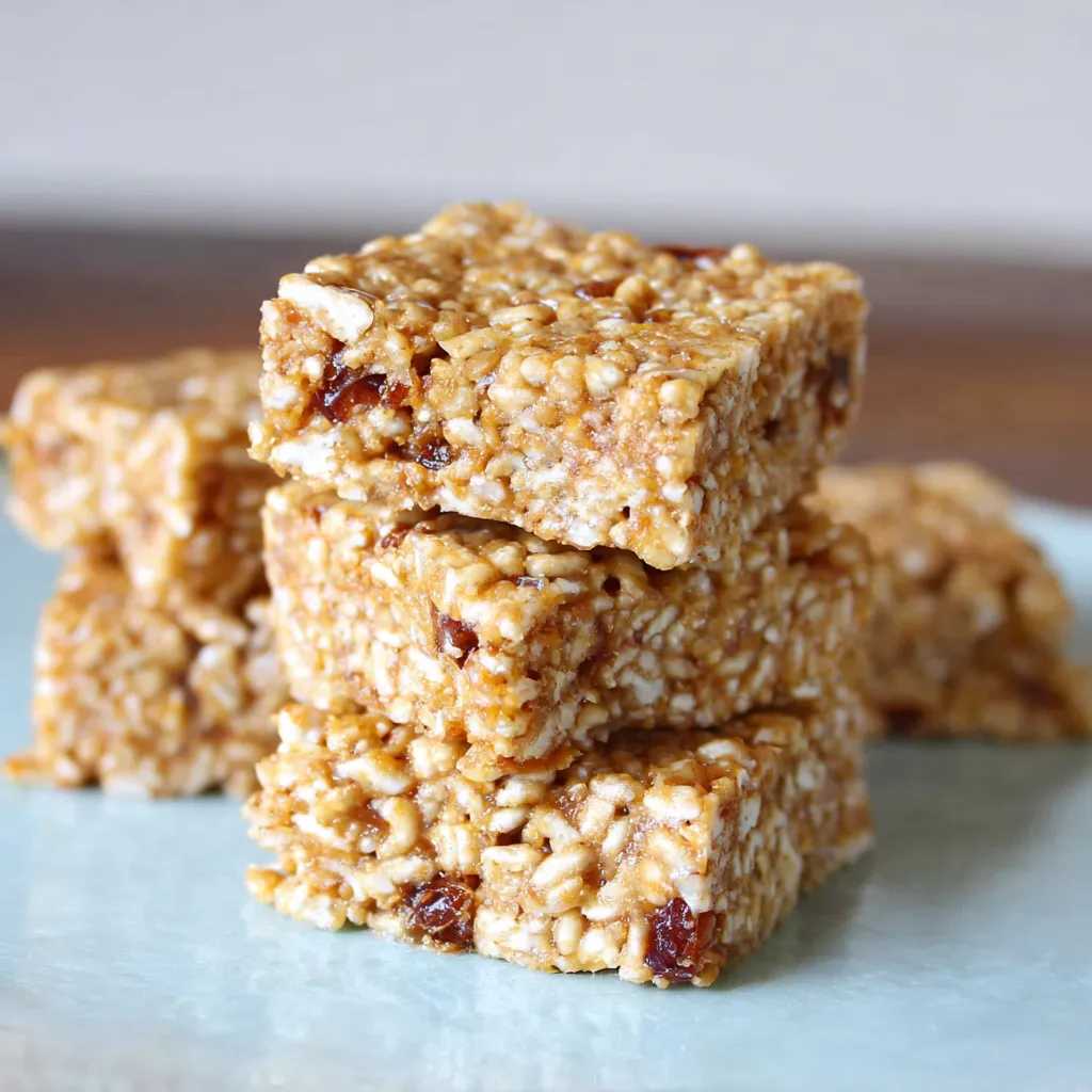 A stack of rice cakes on a plate.
