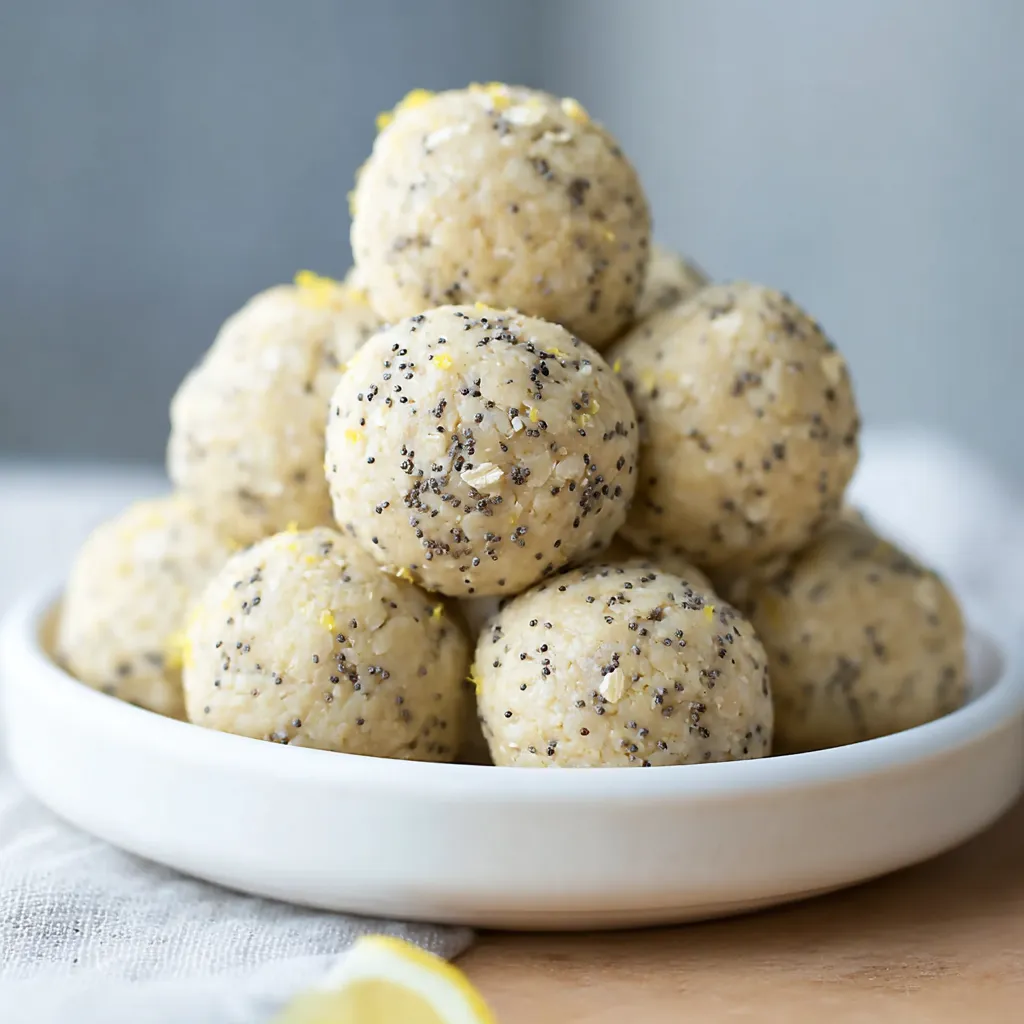 A stack of balls on a plate.
