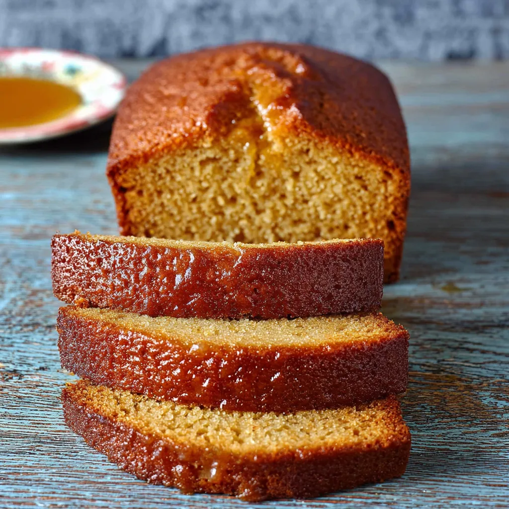 A loaf of bread with a slice missing.