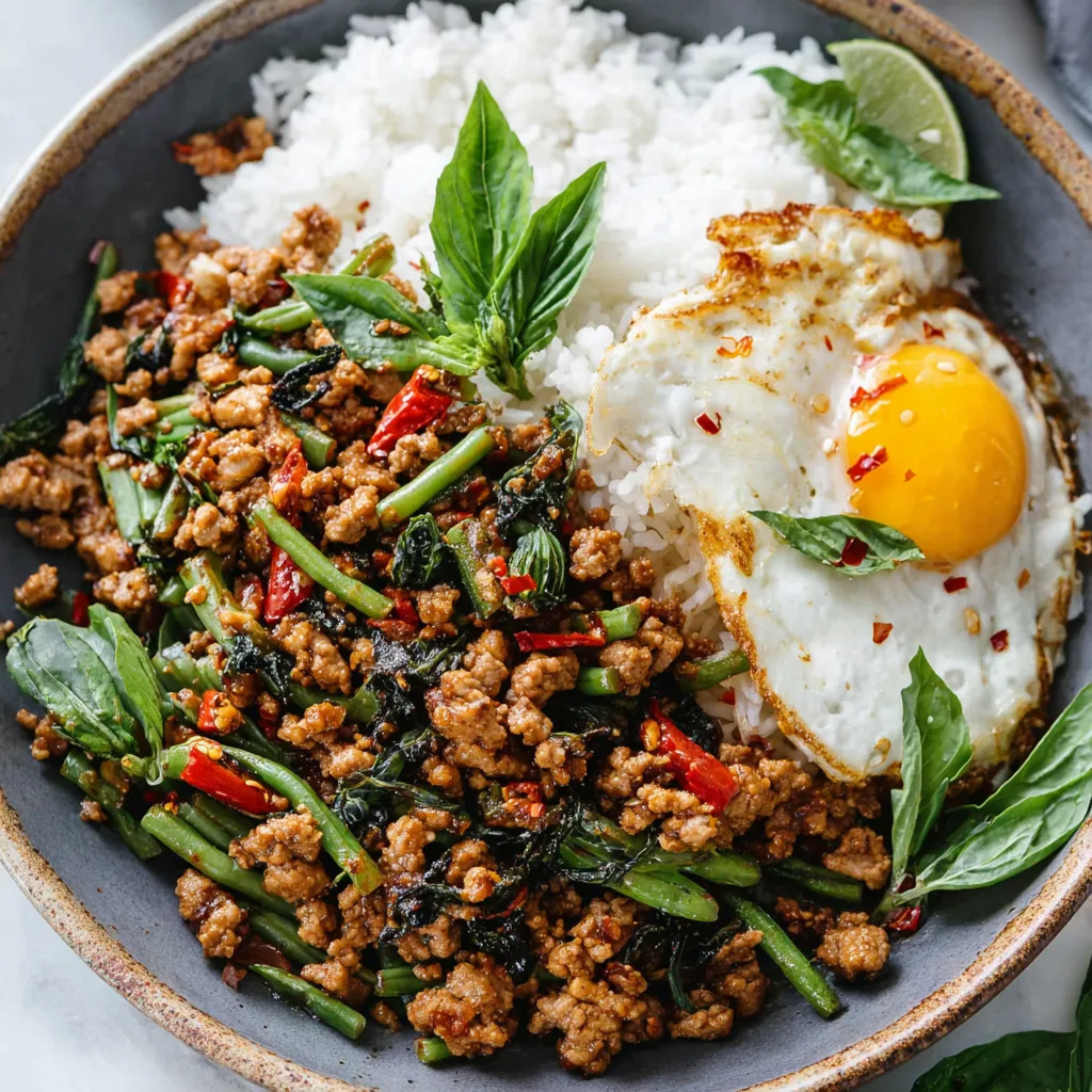 A bowl of food with rice, meat, and vegetables.